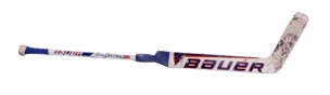 2011-12 Henrik Lundqvist New York Rangers Game Used Goalie Stick 